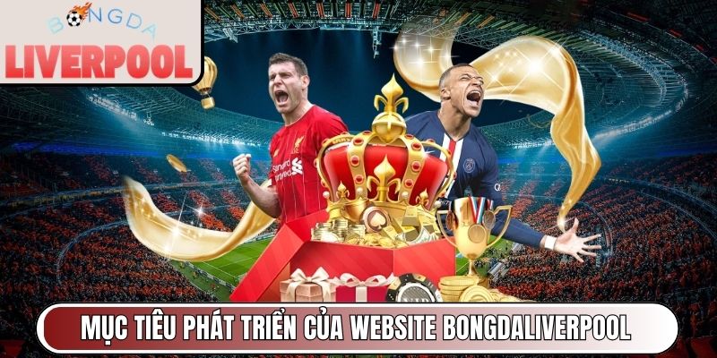 Mục tiêu phát triển của website Bongdaliverpool