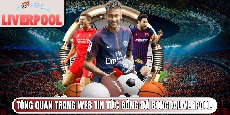 Tổng quan trang web tin tức bóng đá Bongdaliverpool
